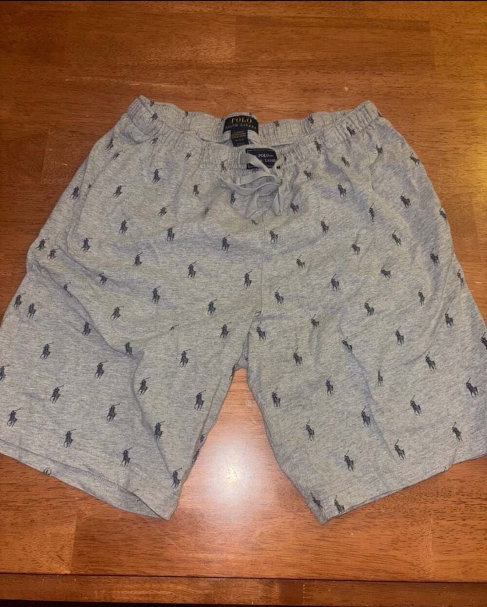 Polo Ralph Lauren Men's All-Over Pony Print Sleepwear Lounge Shorts Size M